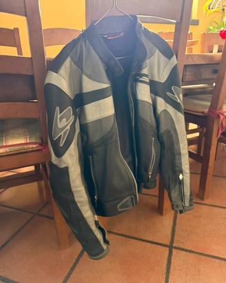Giubbotto SPIKE in pelle  taglia S/M