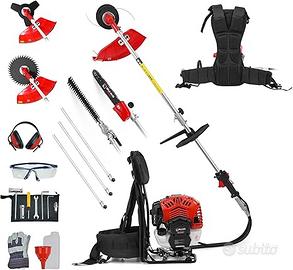 decespugliatore a zaino multifunzione