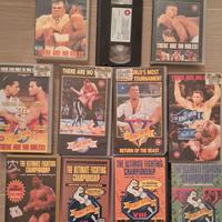Vhs UFC 1-10 videocassette originali