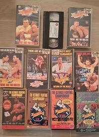 Vhs UFC 1-10 videocassette originali