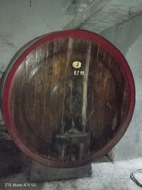 botte (tino) vecchia in rovere 2700 litri 