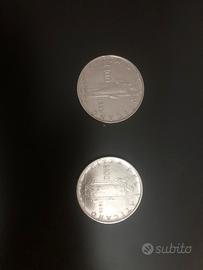 Citta’ del Vaticano Lire 100 del 1957 e 1959