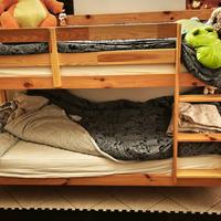 Letto a castello in legno massiccio alta qualità