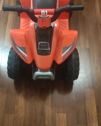 quad moto elettrica per bambini 