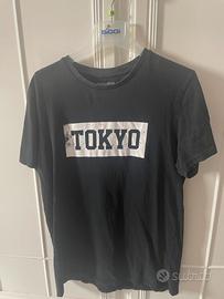 maglietta nera Tokyo,S