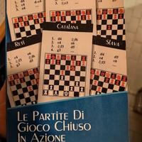 Libro Scacchi Le Partite di Gioco Chiuso in Azione