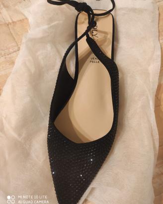 Scarpe donna n.38/39 ballerina nera