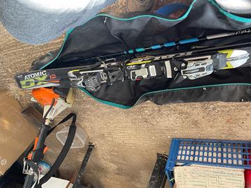 Sci Atomic sx 12 169 cm completo di attacchi