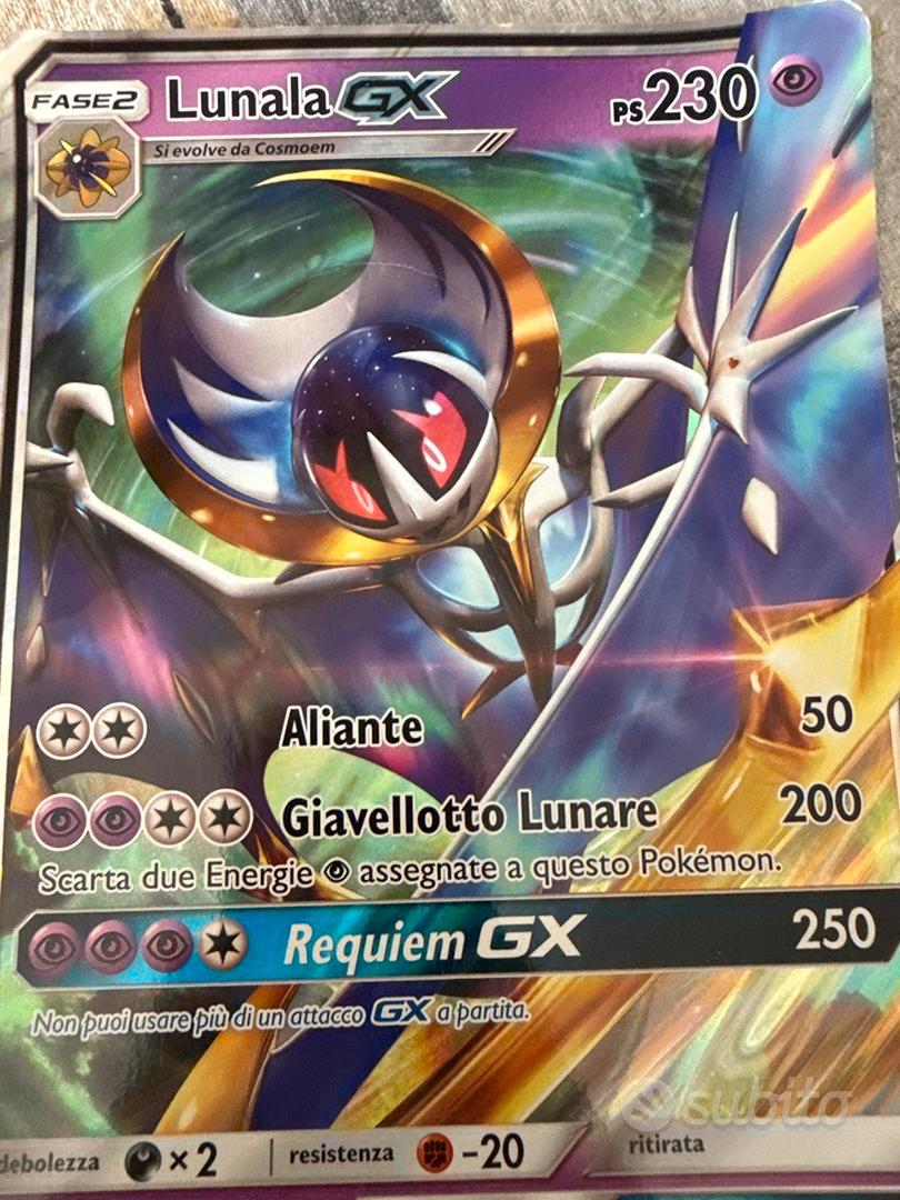 carta-pokemon-lunala-gx-collezionismo-in-vendita-a-milano
