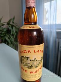 bottiglia vintage Park Lane old whisky 