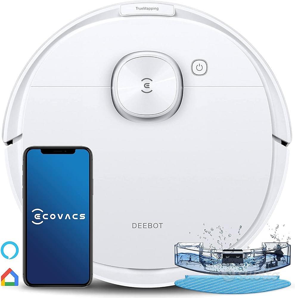 Ecovacs Deebot N8 PRO Robot Aspirapolvere e Lavapavimenti