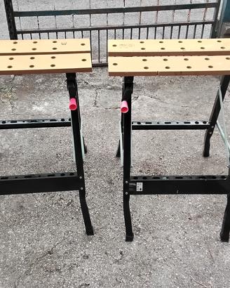 Cavalletti da lavoro pieghevoli parkside