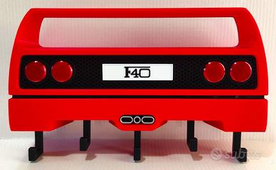 Ferrari F40 Portachiavi Da Parete Nuovo