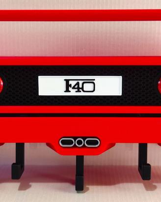 Ferrari F40 Portachiavi Da Parete Nuovo
