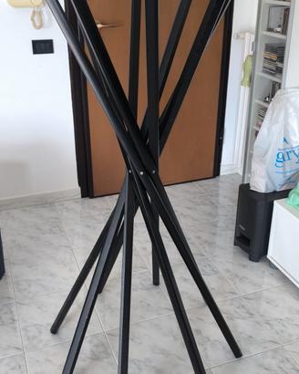 Appendiabiti Zanotta modello Shangai rovere nero