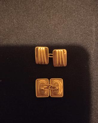 Gemelli placcati i  oro 