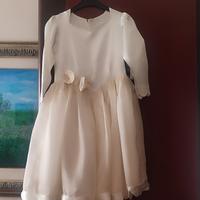 abito da cerimonia sartoriale per bambina 
