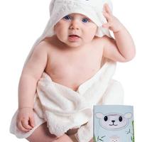 Accappatoio Neonato  100 Fibra di Bambù ORGANICO