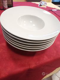 36 piatti fondi gourmet moderni porcellana 