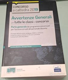 Avvertenze Generali Concorso Docenti Edises