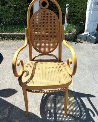 Sedia simil thonet n17