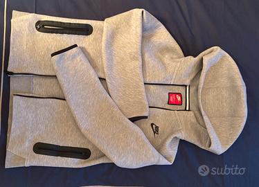 Felpa grigia Nike Tech ragazzo