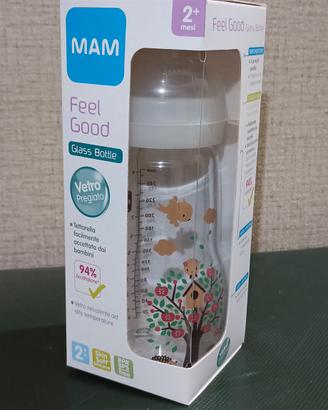 Biberon MAM Feel Good in Vetro (260ml) – Nuovo!