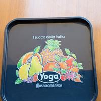 Vassoio pubblicitario vintage Yoga