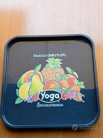 Vassoio pubblicitario vintage Yoga