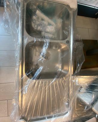 Lavello cm 116x50 inox