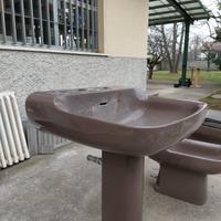 bagni vintage colorati anni 70