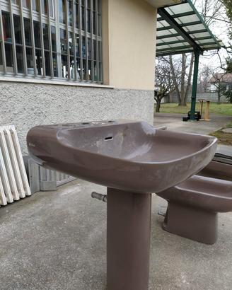 bagni vintage colorati anni 70
