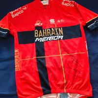 Maglia Bahrain Merida autografata Vincenzo NIBALI