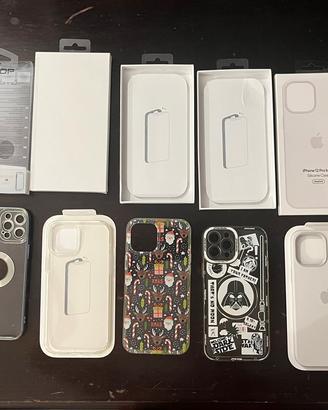 Cover Apple Bianca orig e Scatola iPhone 12 ProMax
