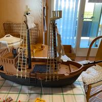Galeone Playmobil Anni 80 Vintage