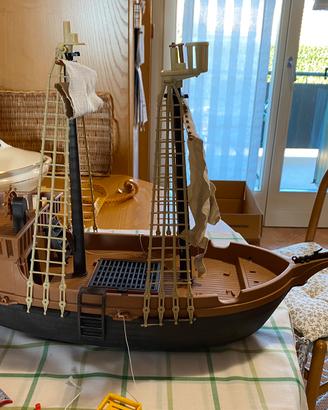 Galeone Playmobil Anni 80 Vintage