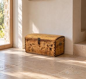 Bauletto antico in legno