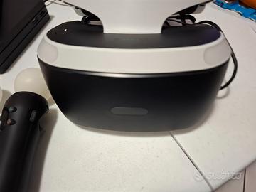 VR per ps4 con 2 move motion e caricatore dedicato