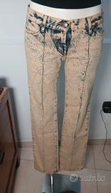 Just Cavalli  acid wash denim -vintage Y2K  Stile