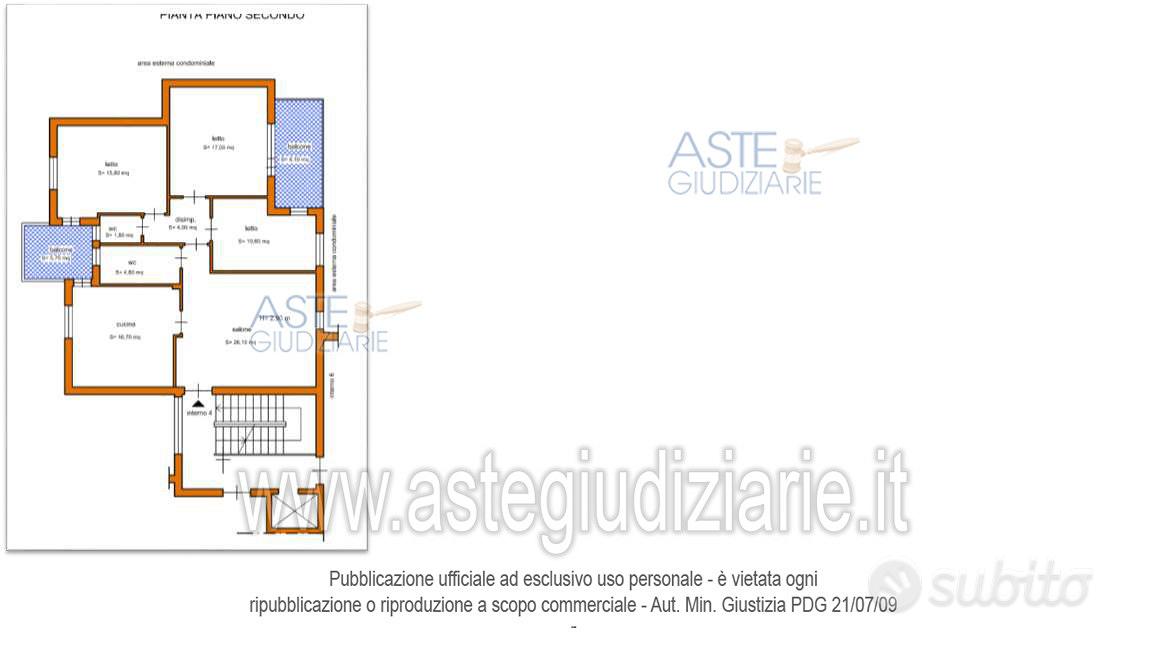 Appartamento – Aversa, Rione Costantinopoli, Borgo San Lorenzo - Vista 5