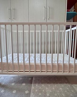 lettino bianco 60x120 