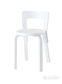 SEDIA AALTO ARTEK NR. 65 BIANCA