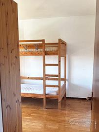 Letto a castello in legno IKEA