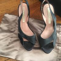 Sandalo nero da sera