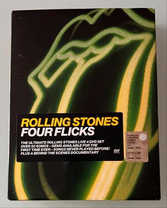 ROLLING STONES - FOUR FLICKS - LIVE 4 DVD SET