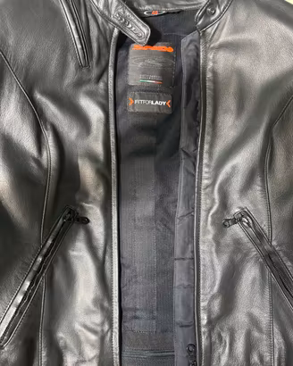 Giacca tecnica in pelle moto Lady SPIDI
