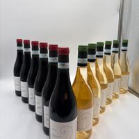 12 bottiglie Vino montepulciano  e trebbiano