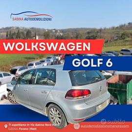 Wolkswagen golf 6 ricambi usati vettura rottamata