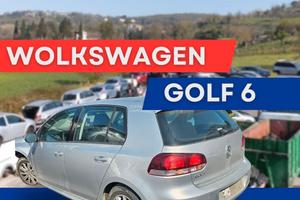 Wolkswagen golf 6 ricambi usati vettura rottamata