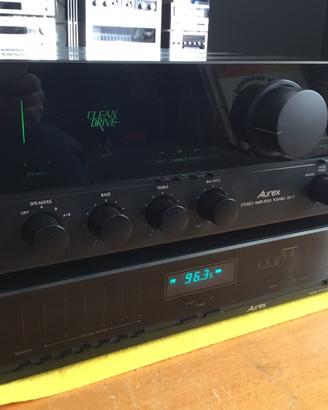 Amplificatore Aurex Toshiba SB-77 + tuner ST-55